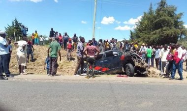 Accident Involving Van With Students Travelling Home After Closing School [PHOTOS]
