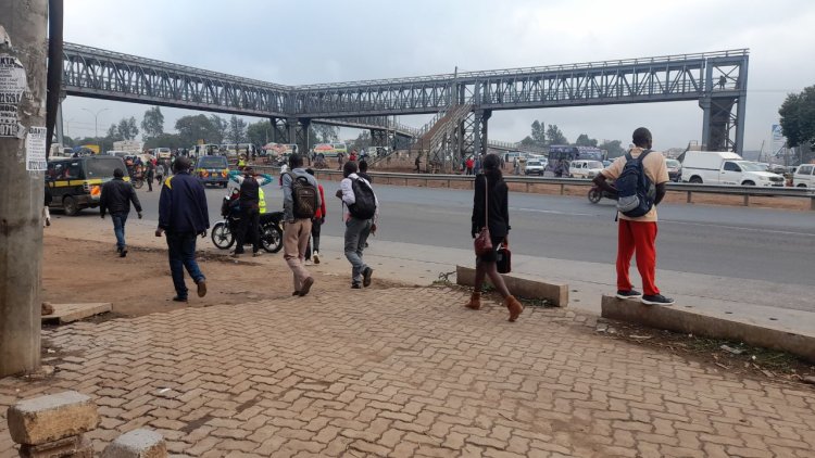 Hotspot For Killer Bodaboda Thugs With Nairobi's Longest Footbridge