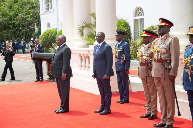 Kenyans To Visit South Africa Visa-Free: Ruto, Ramaphosa