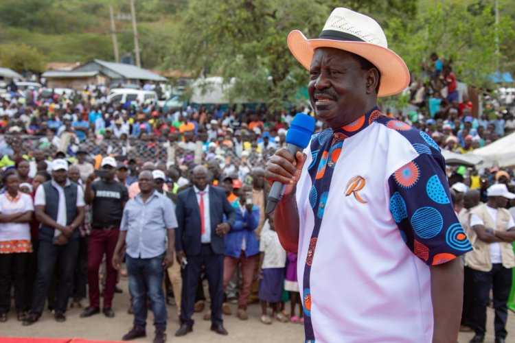 Raila Speaks On Increased Nairobi Muggings, Killer Bodaboda Thugs