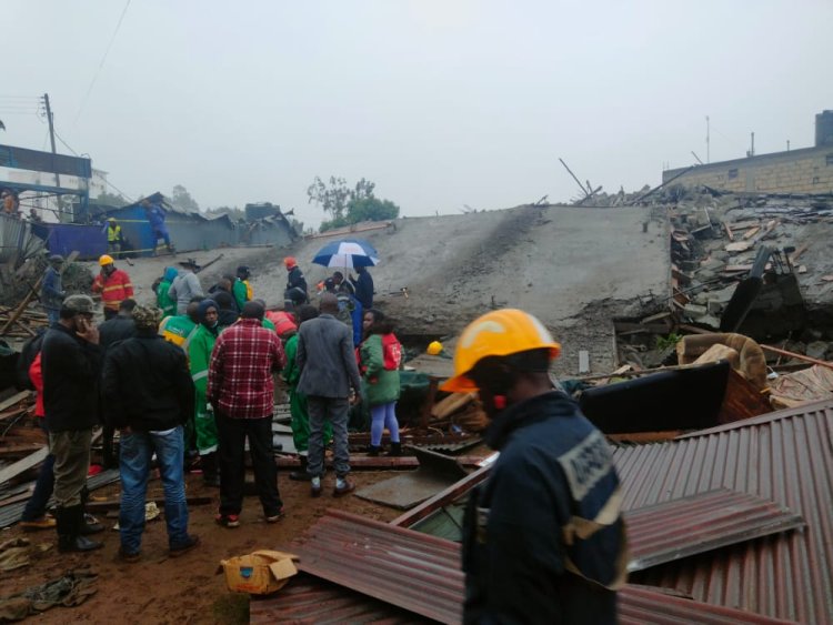 Couple Dies After Ruaka Building Collapses