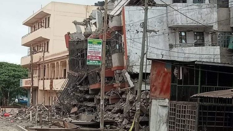 Ruiru: Building Collapses After Over 100 People Evacuated