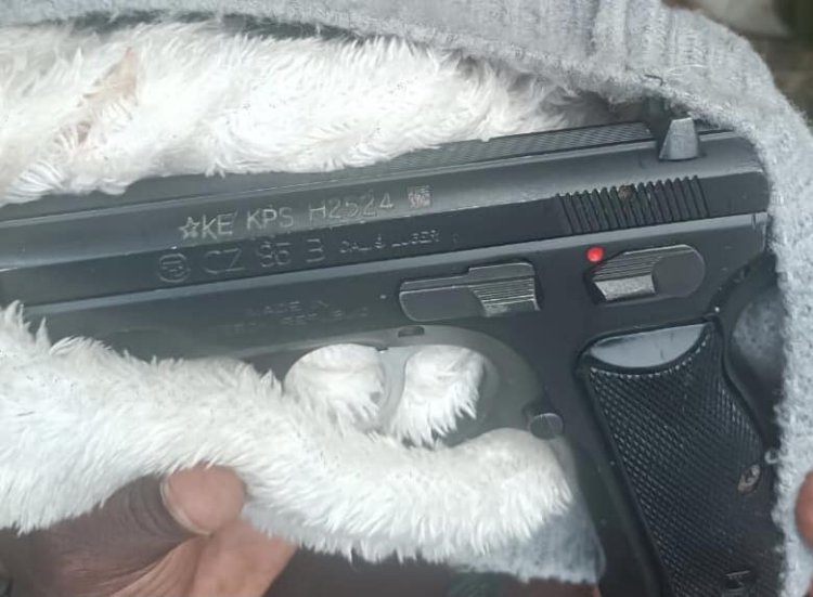 Stolen Police Gun Recovered In Kakamega Crackdown