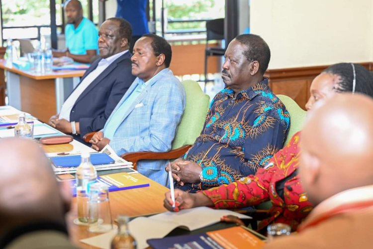 Inside Raila's Two-Day Naivasha Meeting With Azimio Governors