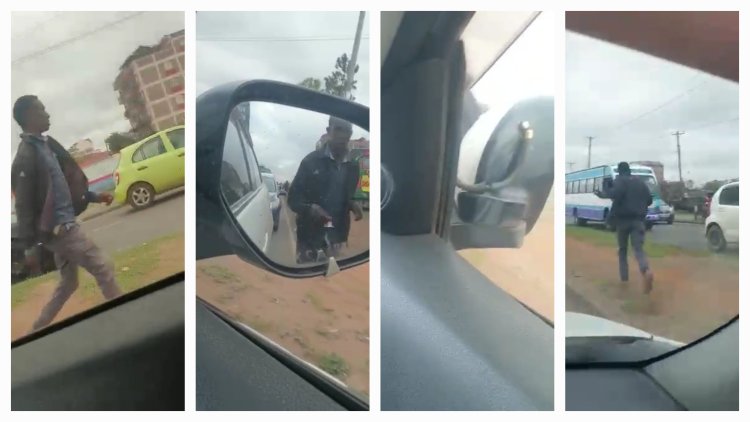 How Motorist Foiled Targeted Robbery In Nairobi Road Traffic [VIDEO]