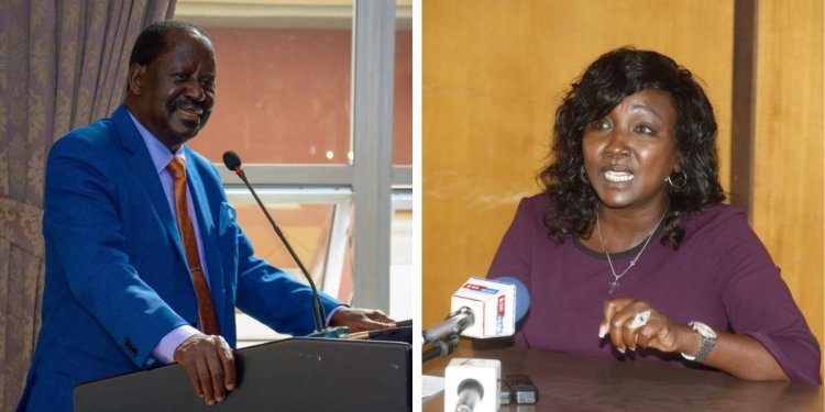 Raila Has Always Fired IEBC Commissioners- Gladys Shollei