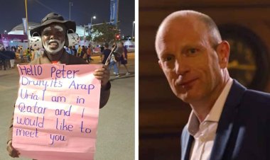 Peter Drury Agrees To Meet Comedian Arap Uria In Qatar