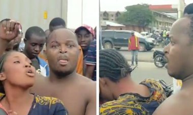 Shirtless Man Busts Pishori Babe, Claims She Spiked His Drink [VIDEO]