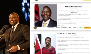 Inside Ruto's New, Powerful Presidential Website [PHOTOS]