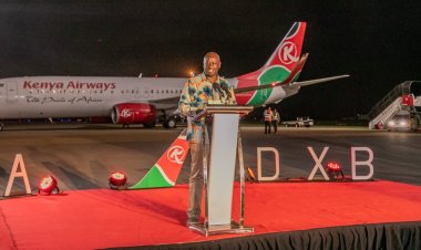 Gachagua Flags Off Another Direct Flight [PHOTOS]