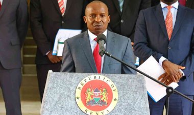 Kindiki Recalls All Regional Commissioners