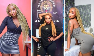 Mwende Frey's Viral Barbershop Whose Employees Twerk For Clients