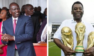 Ruto's Message To Brazilian Football Legend Pele