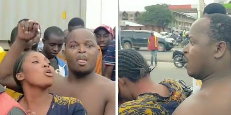 Shirtless Man Busts Pishori Babe, Claims She Spiked His Drink [VIDEO]