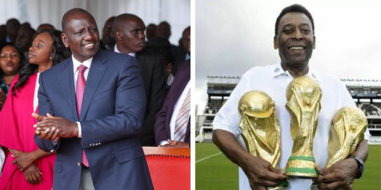 Ruto's Message To Brazilian Football Legend Pele