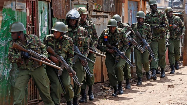 Police In Private Vehicle Ambush Nairobi Robbers, Shoot 2 Dead