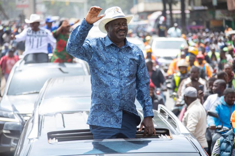 Raila Odinga's Full Statement At Kamukunji Rally