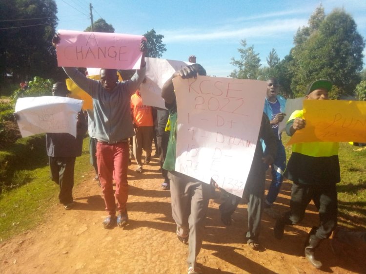 Protests In Kisii Region Despite Shining In KCSE 2022