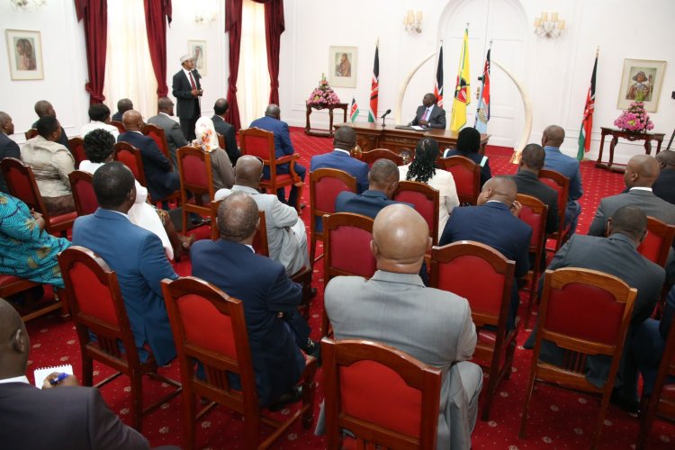 Inside Ruto's Meeting With Sabina Chege, 30 Jubilee MPs At State House