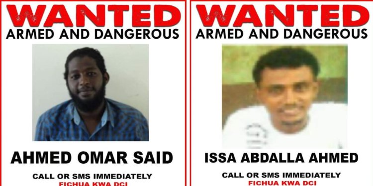 DCI Wants Your Help Finding 5 Most Wanted Terror Suspects [PHOTOS]
