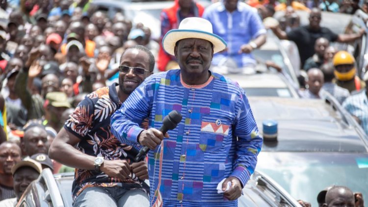 Raila Threatens Mass Protests In Demands To Ruto