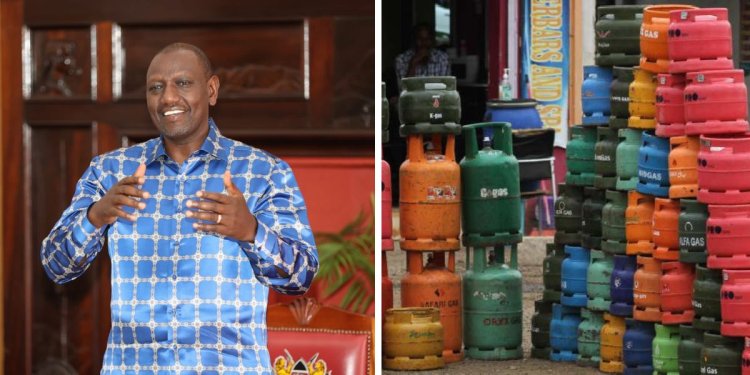 Ruto's Plan To Drop Gas Prices To Ksh300 By June