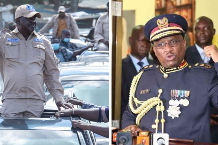 We Cannot Restrain Ourselves Anymore- IG Koome Ahead Of Azimio Protests