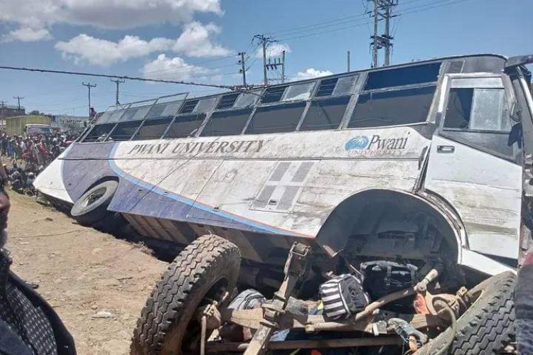 Raila Speaks On Pwani University Bus Accident That Killed 14