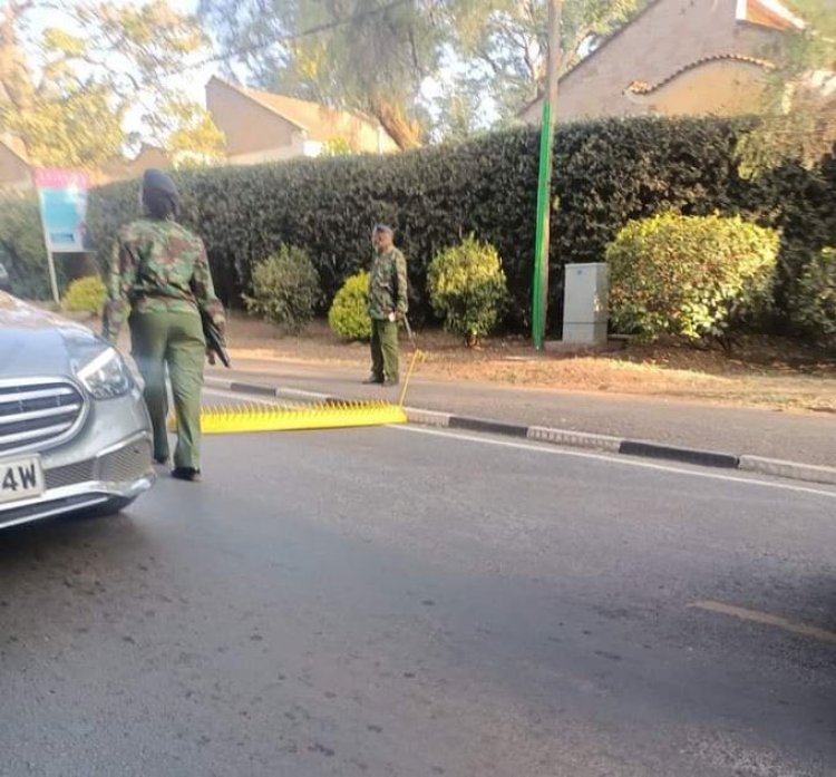 Police Block Roads Leading To State House