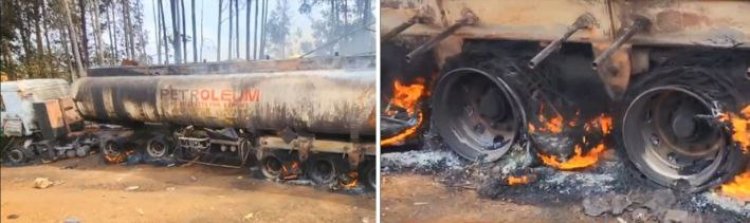 4 People Siphoning Fuel Killed In Oil Tanker Explosion