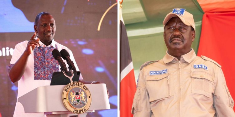 Ruto Unleashes Guns On Raila's Illegal Declaration Of Public Holiday