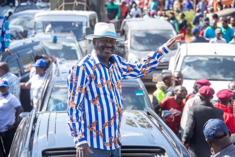 Raila Responds After Azimio Protests Declared Illegal