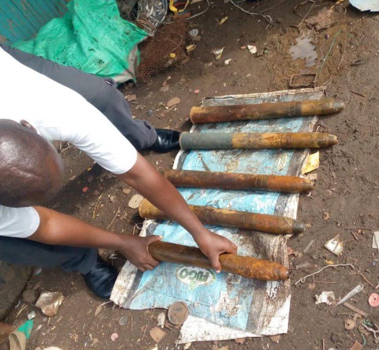 Fishermen Recover 6 Mortar Bombs From Lake Victoria, Alert DCI