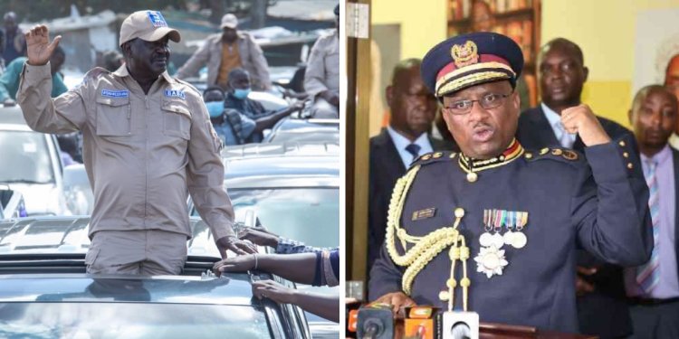 We Cannot Restrain Ourselves Anymore- IG Koome Ahead Of Azimio Protests