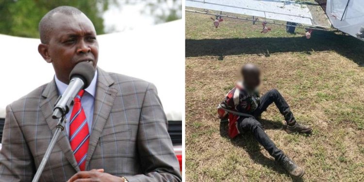 Oscar Sudi Offers Hope For 17-Yr-Old Arrested For Crashing Tycoon's Plane