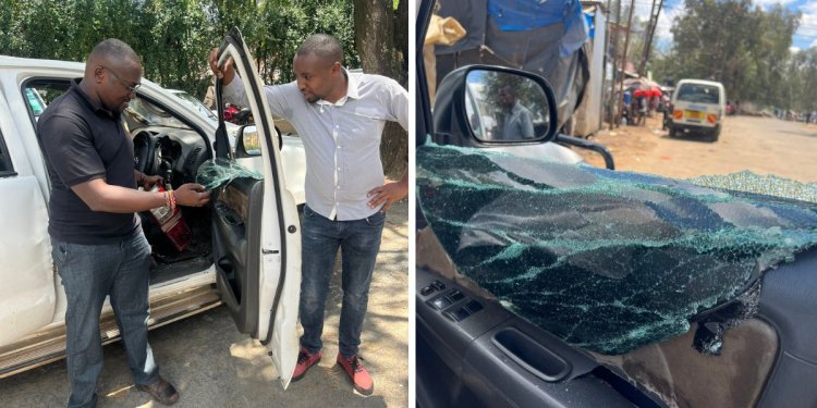 Citizen TV Journalists Attacked By Armed Gang, Allan Namu's 2 Journalists Arrested
