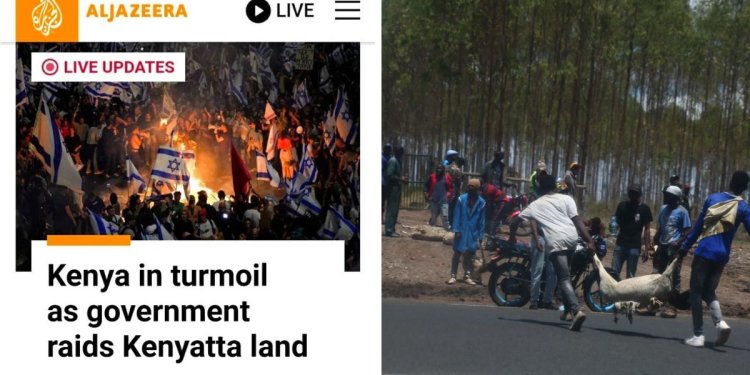 Truth About Al Jazeera's Article On Kenyatta Northland Invasion