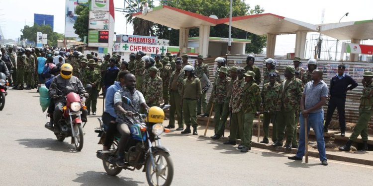 Police Officer Dies After Protesters Beat Him Up In Kisumu