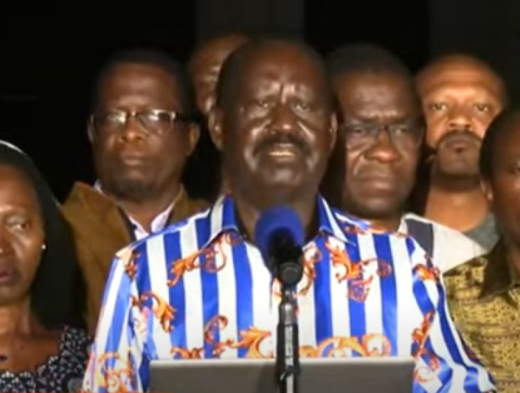 Raila Calls Off Nationwide Protests, Gives One Week Deadline