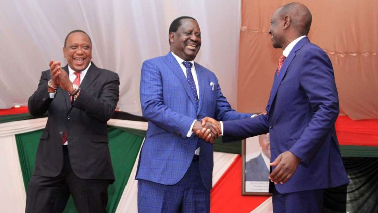 5 Times Raila Has Struck Handshake Deals With Kenya's Presidents