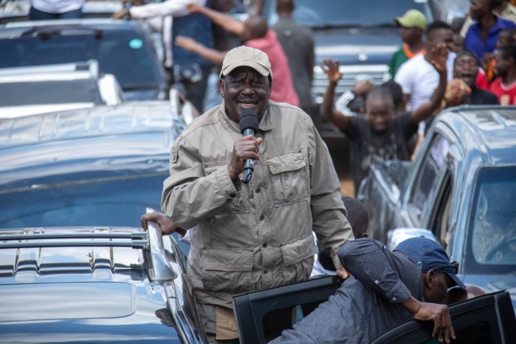 Youth Are Drinking Because They Don't Have Jobs- Raila To Gachagua