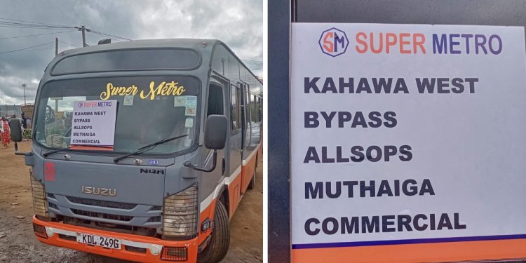 Super Metro Expands To Nairobi-Kahawa West Route, Offers Free Rides