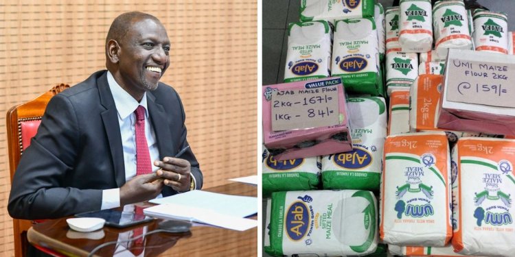 Unga Prices Start To Drop Days After Ruto's Promise
