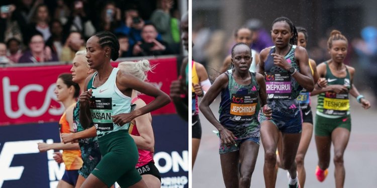 Sifan Hassan Beats Kenya's Peres Jepchirchir In London Marathon