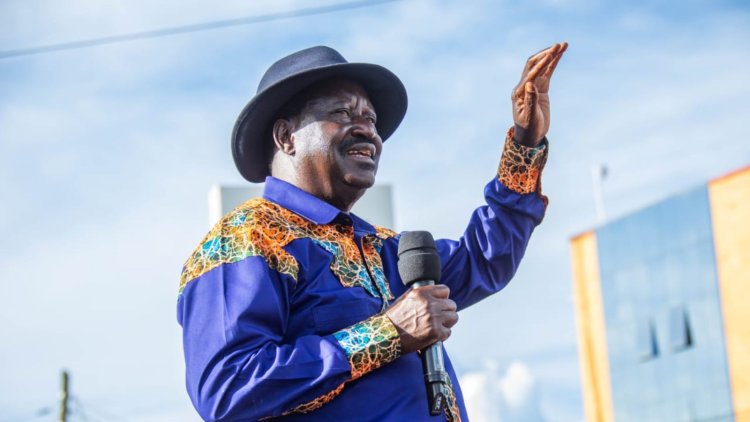 Raila's Location Revealed After Absence From Motorcade