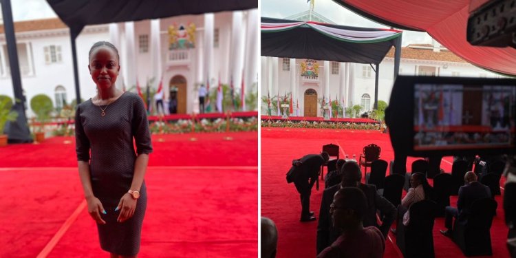 Flora Limukii: 24-Yr-Old TV47 Anchor Speaks On Debut Visit To State House