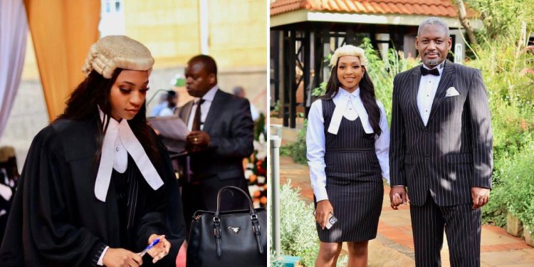 Profile Of Otiende Amollo's Daughter Admitted To High Court [PHOTOS]