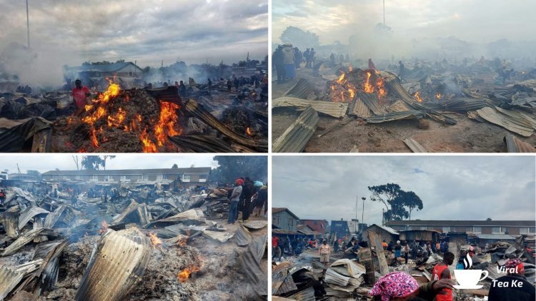 2,500 Traders Count Losses After Fire Torches Toi Market [PHOTOS & VIDEO]
