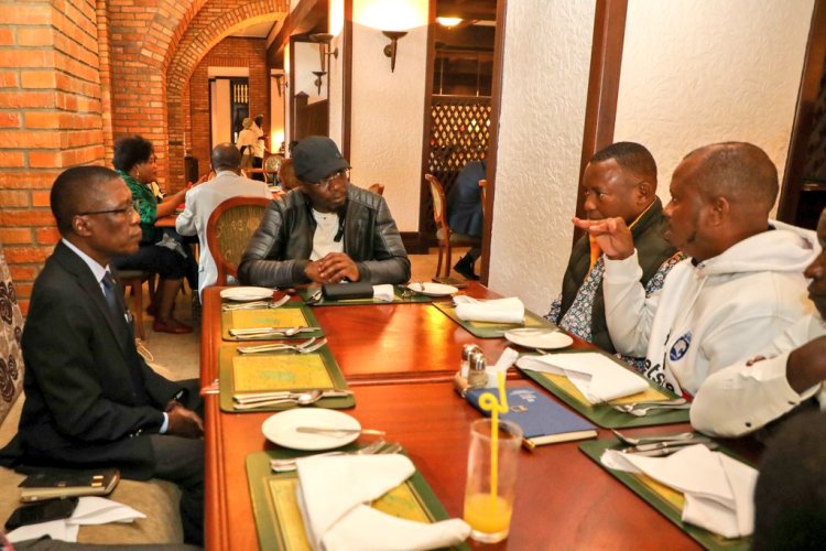 Namwamba Strengthens AFCON 2027 Bid With Visit To Uganda [PHOTOS]