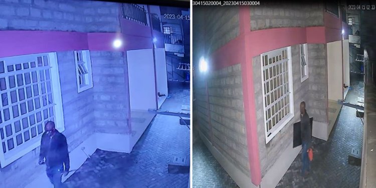 Twitter Hashtag Goes Viral After CCTV Footage Of Syokimau Night Burglary [VIDEO]